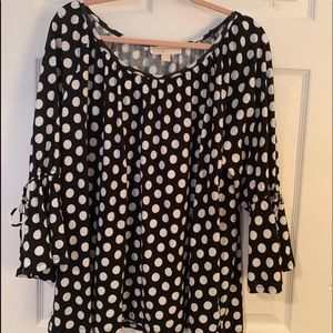 Michael Kors Black and White Ladies Shirt
